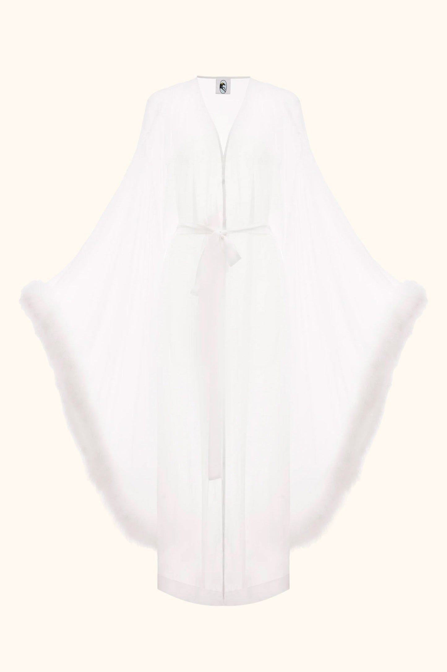 Afrodita Lounge Robe in White