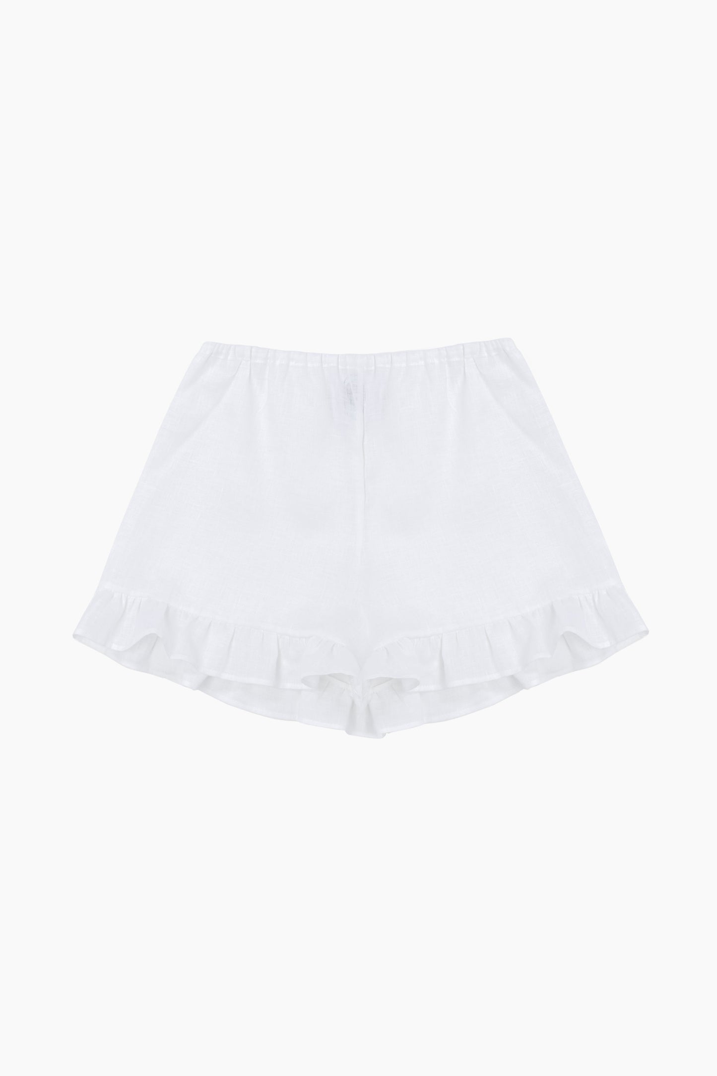 Cha-Cha Lounge Shorts with Headscarf in Milk
