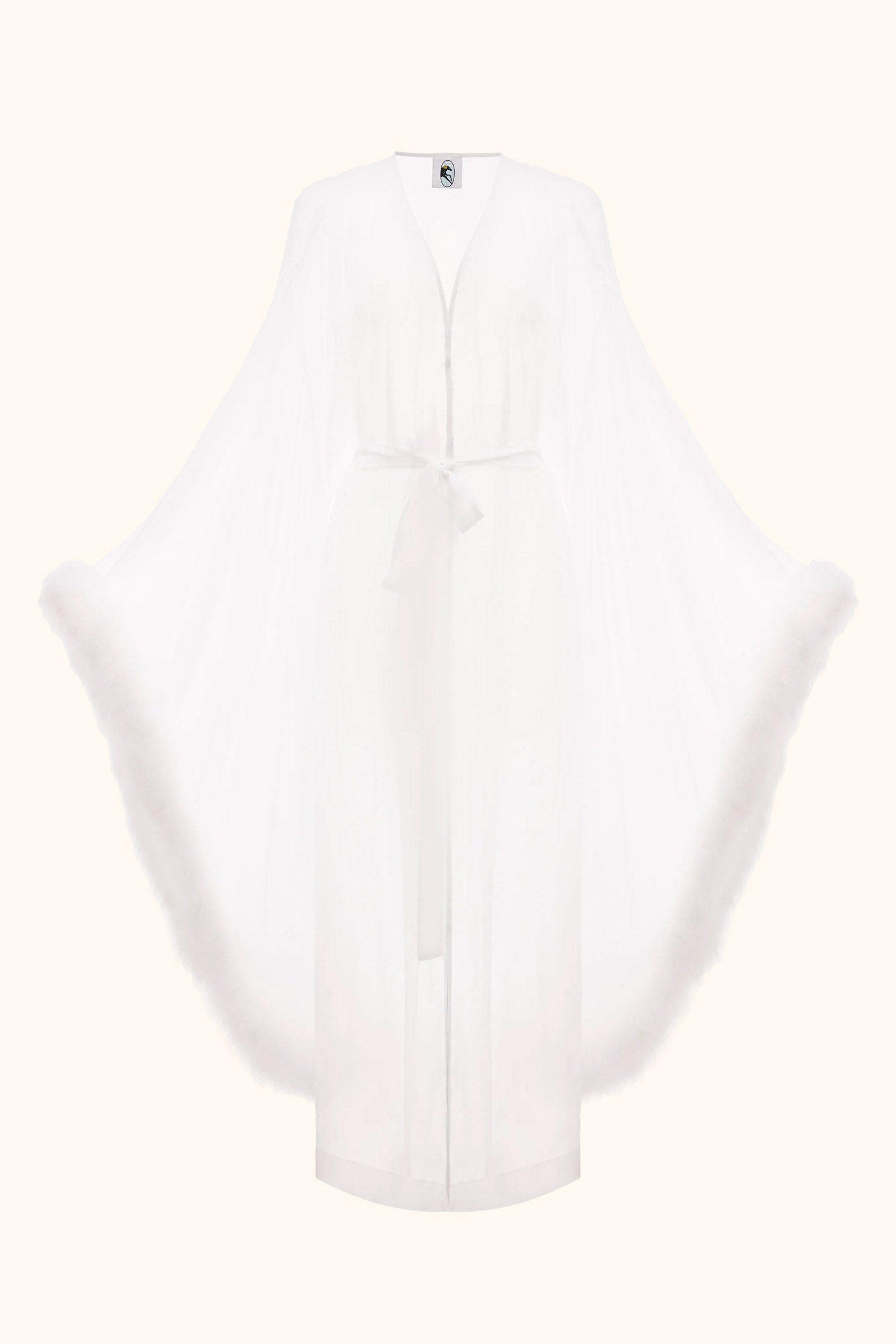 Afrodita Lounge Robe in White