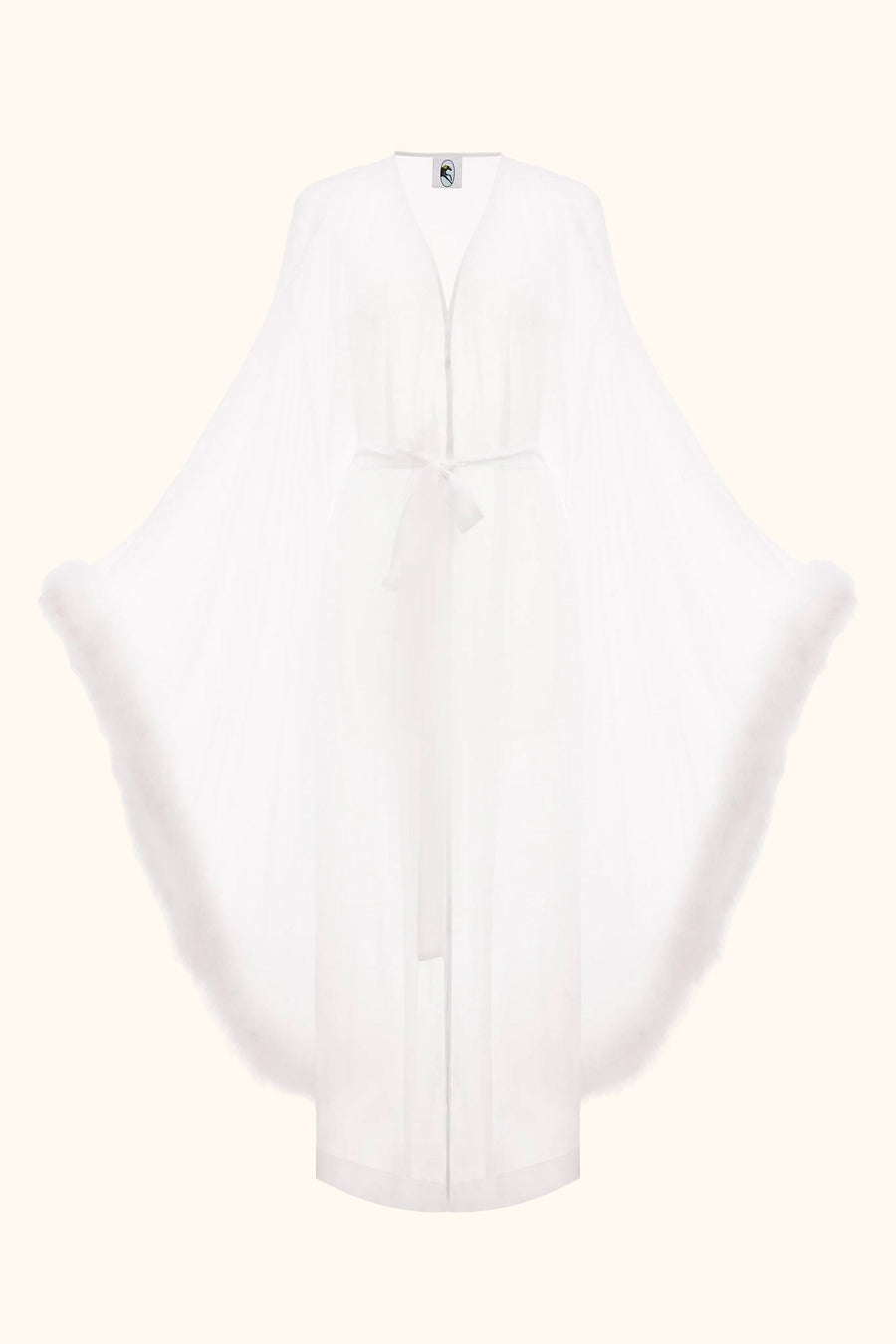Afrodita Lounge Robe in White