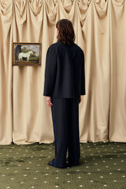 Paros Linen Unisex Pajama Pants in Black