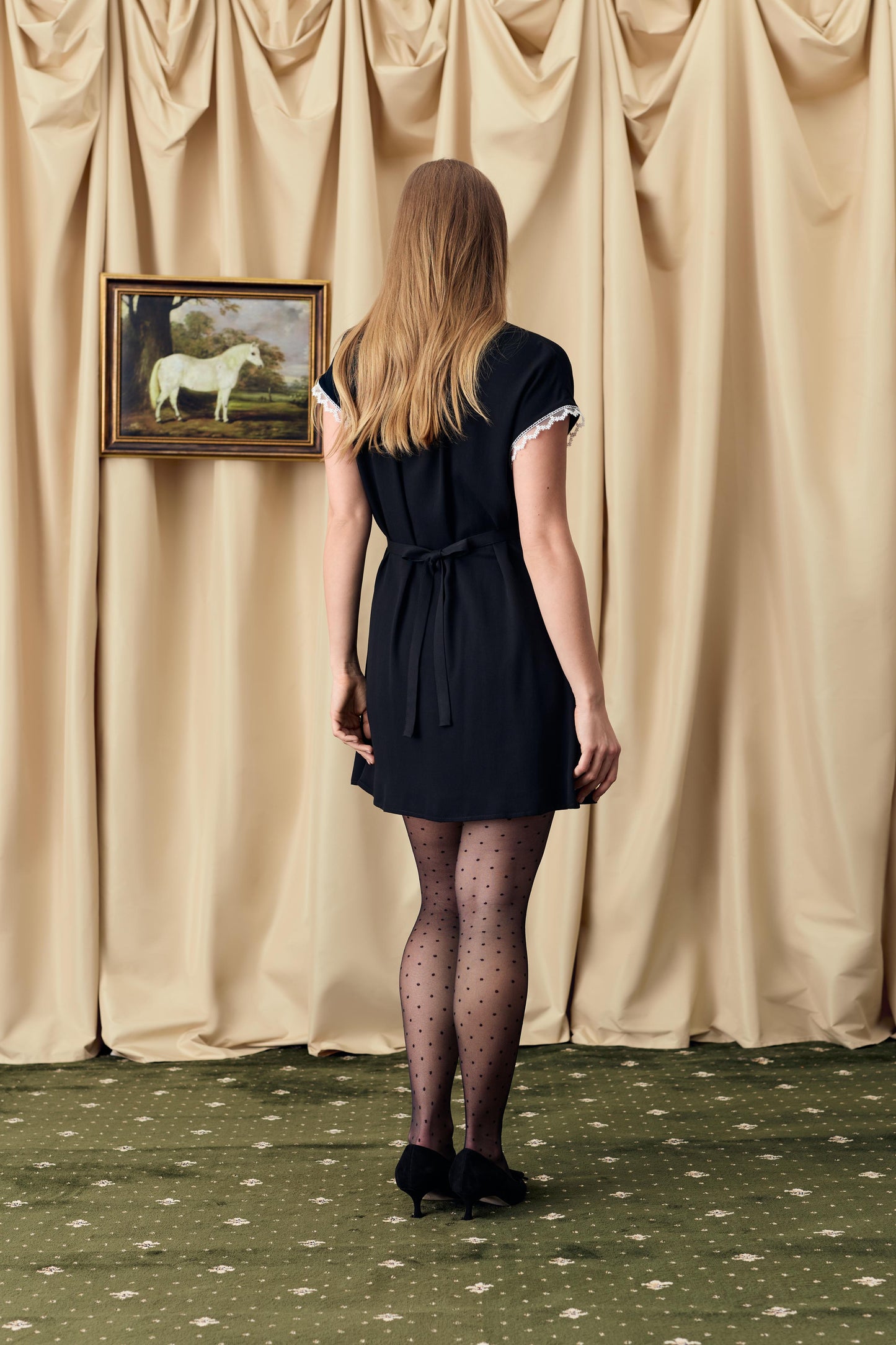 Poppi Mini Dress in Black