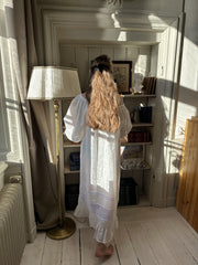 Romantica Lounge Dress in White