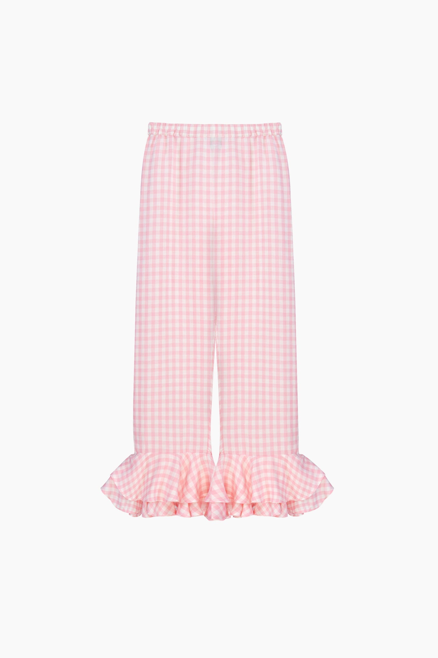 Cha-Cha Lounge Pants in Pink Vichy