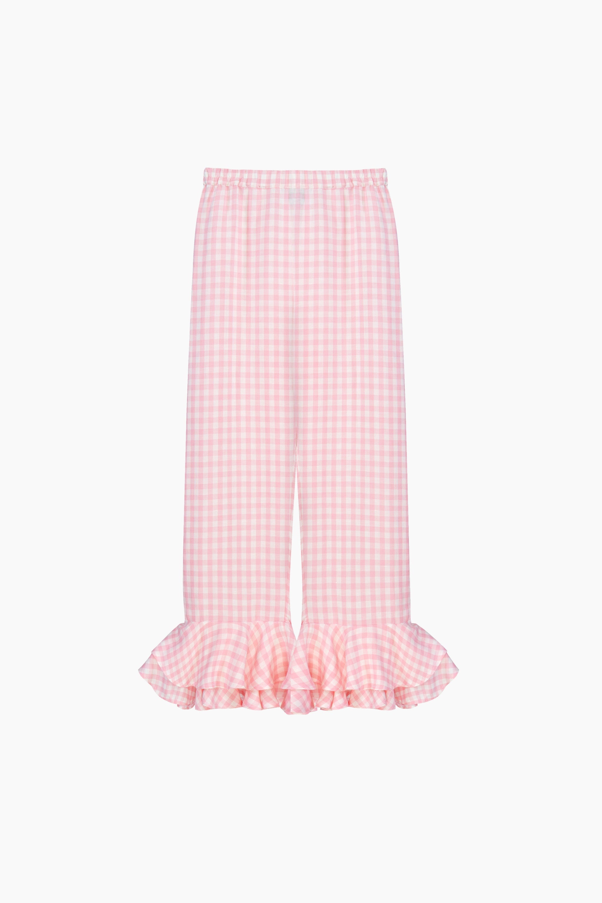 Cha-Cha Lounge Pants in Pink Vichy