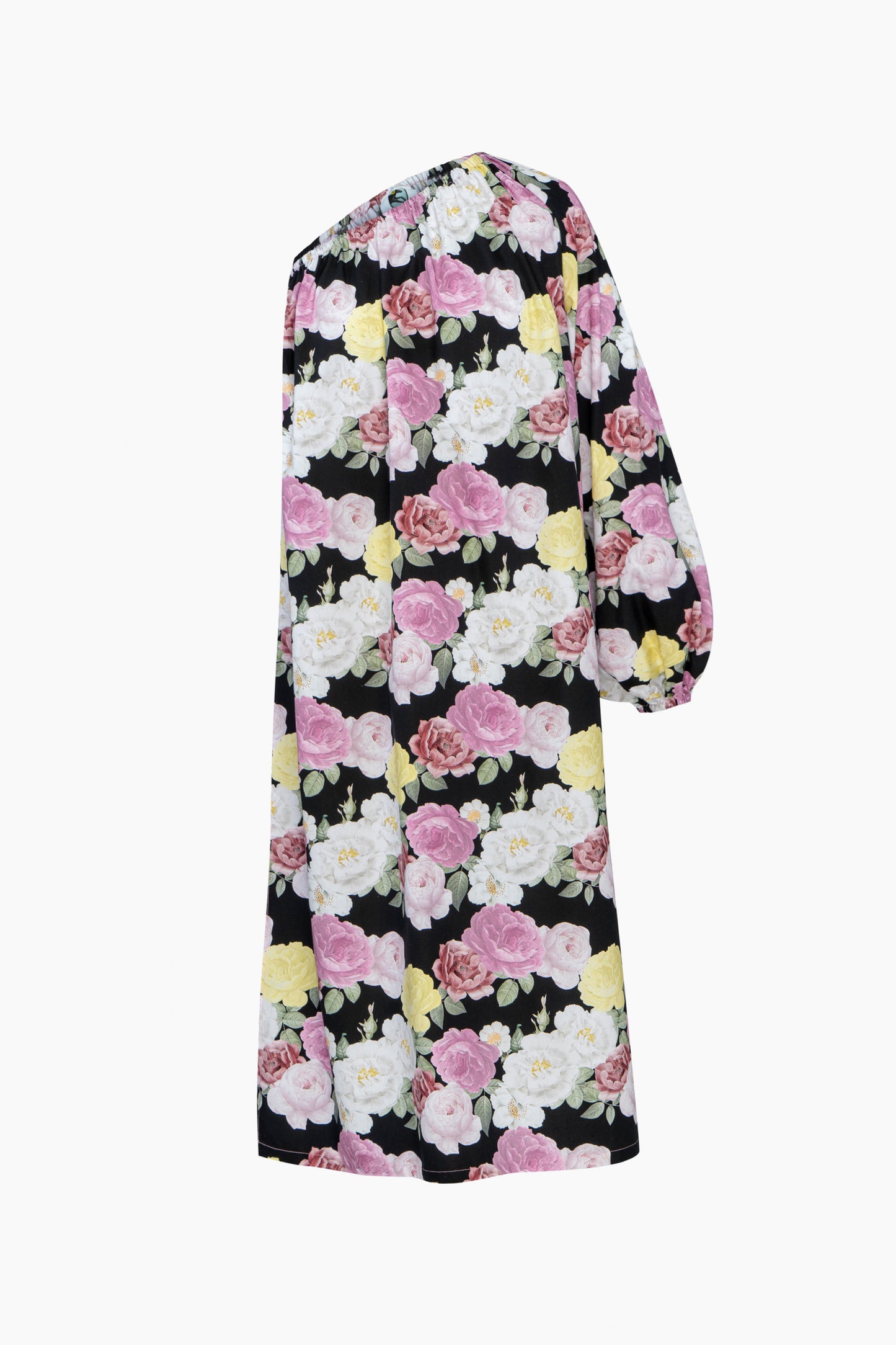 Gaia Cotton Midi Dress in Bloom