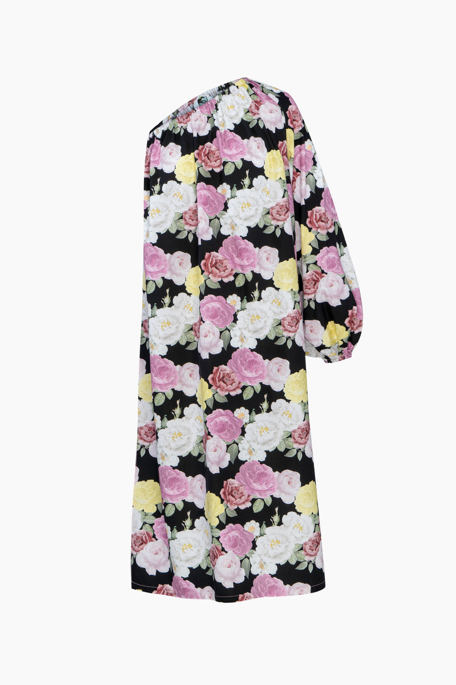 Gaia Cotton Midi Dress in Bloom