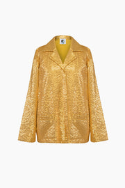 Supernova Sequined Pants in Gold