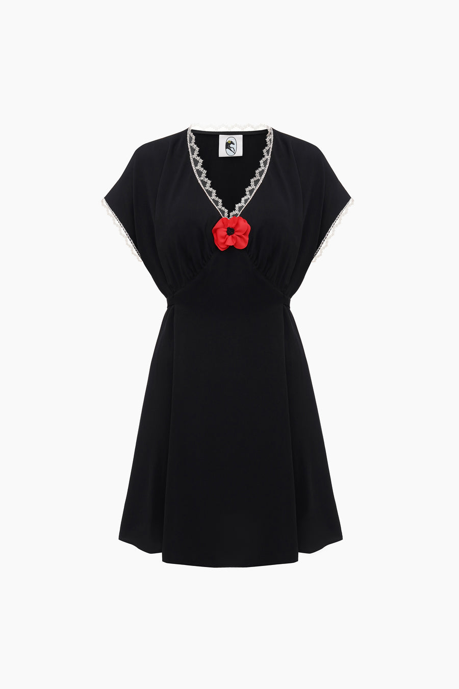 Poppi Mini Dress in Black