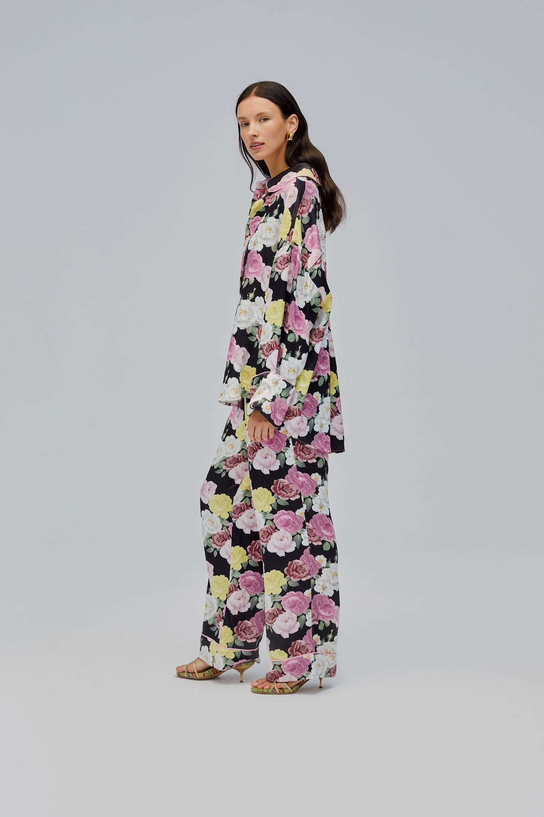 Pastelle Oversized Pants in Bloom