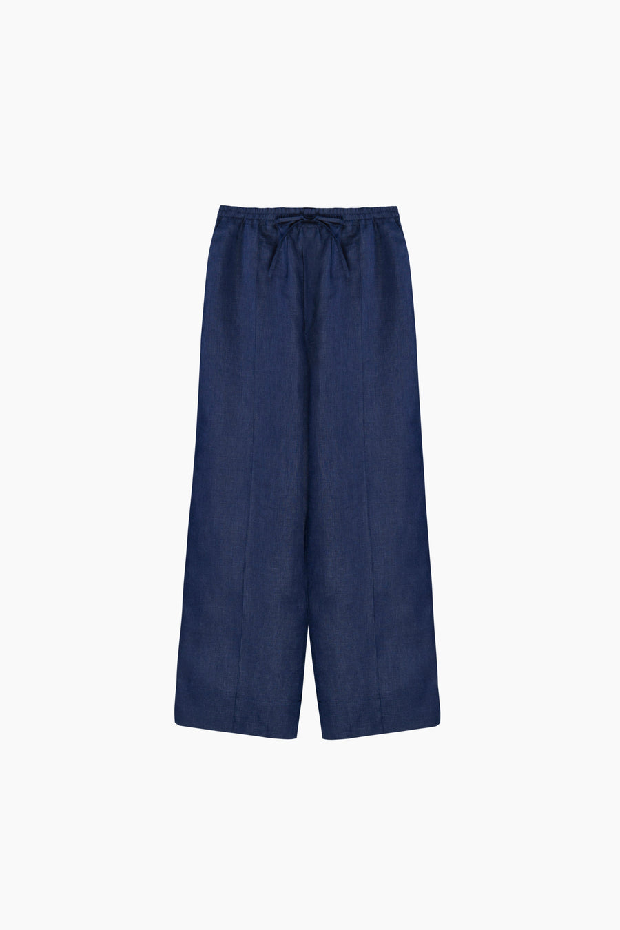 Unisex Linen Pants in Navy