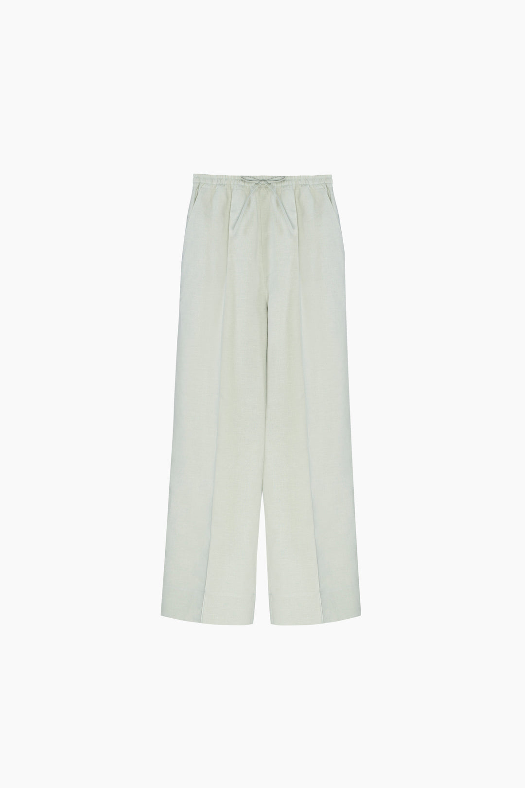 Unisex Linen Pants in Pistachio Green