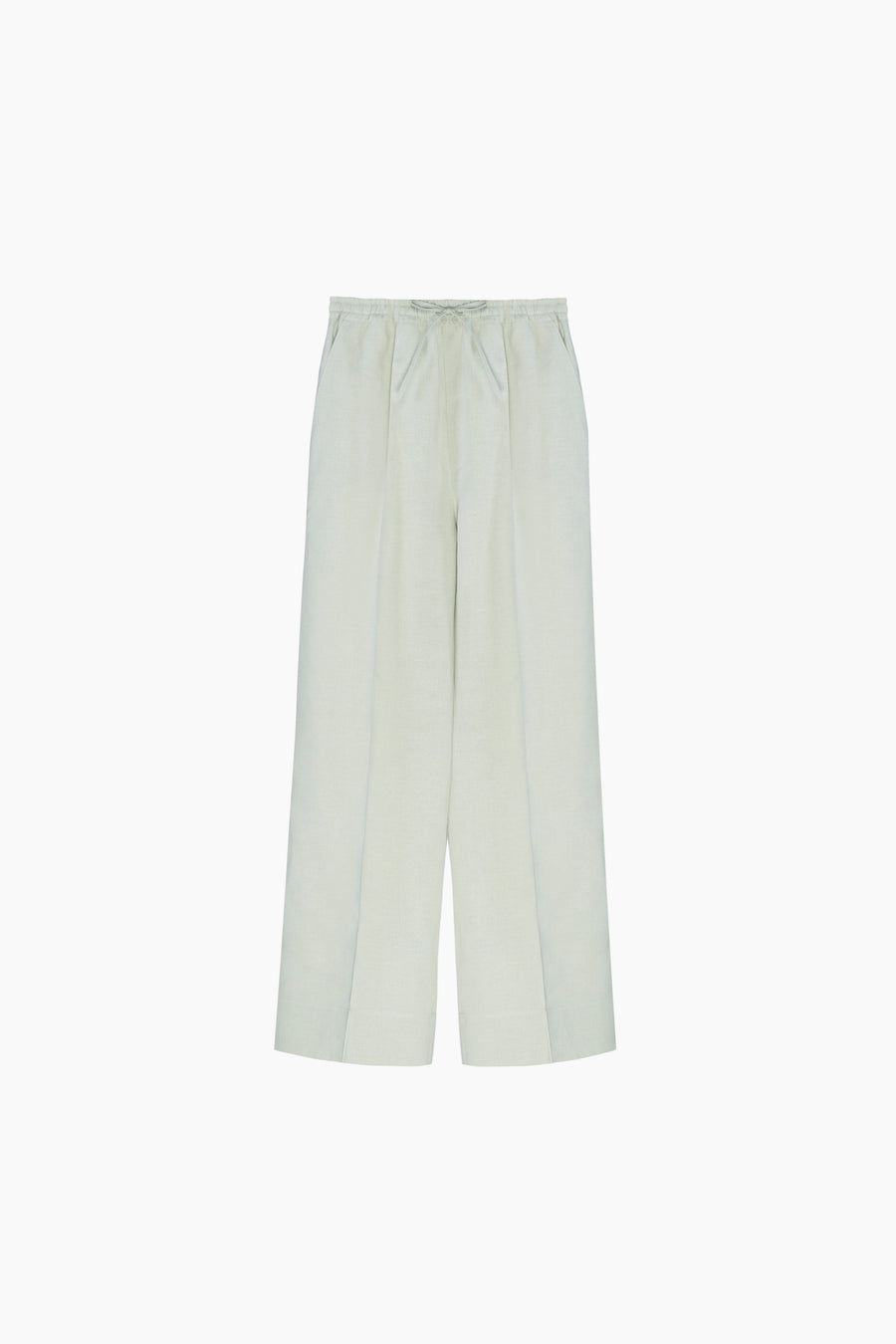 Unisex Linen Pants in Pistachio Green