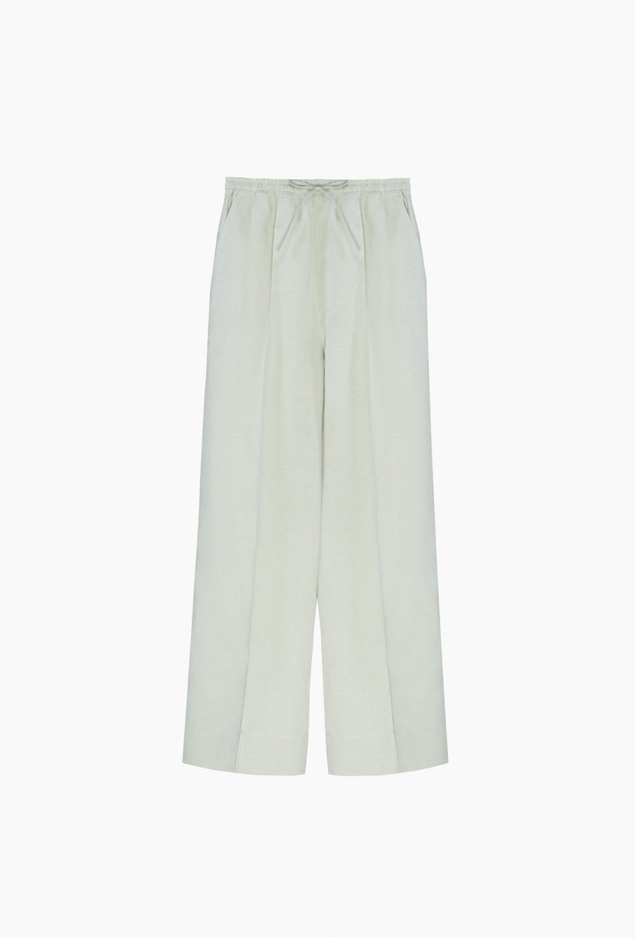 Unisex Linen Pants in Pistachio Green