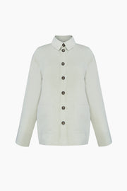 Unisex Linen Shirt in Pistachio Green