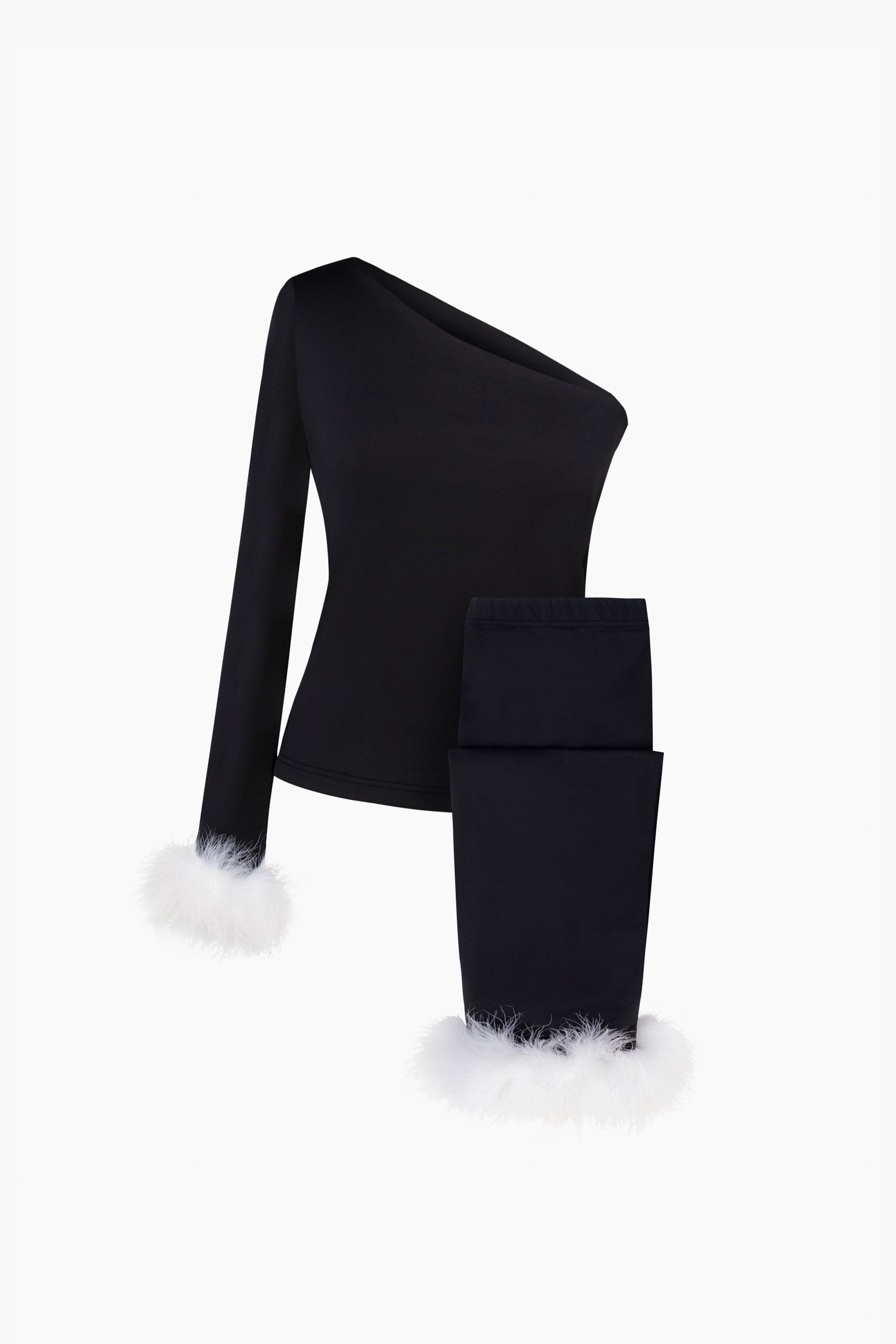 Weekend Chic Lounge Set in Black